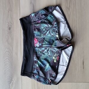 Lululemon Run Speed Short 4 Curious Jungle Multi / Black